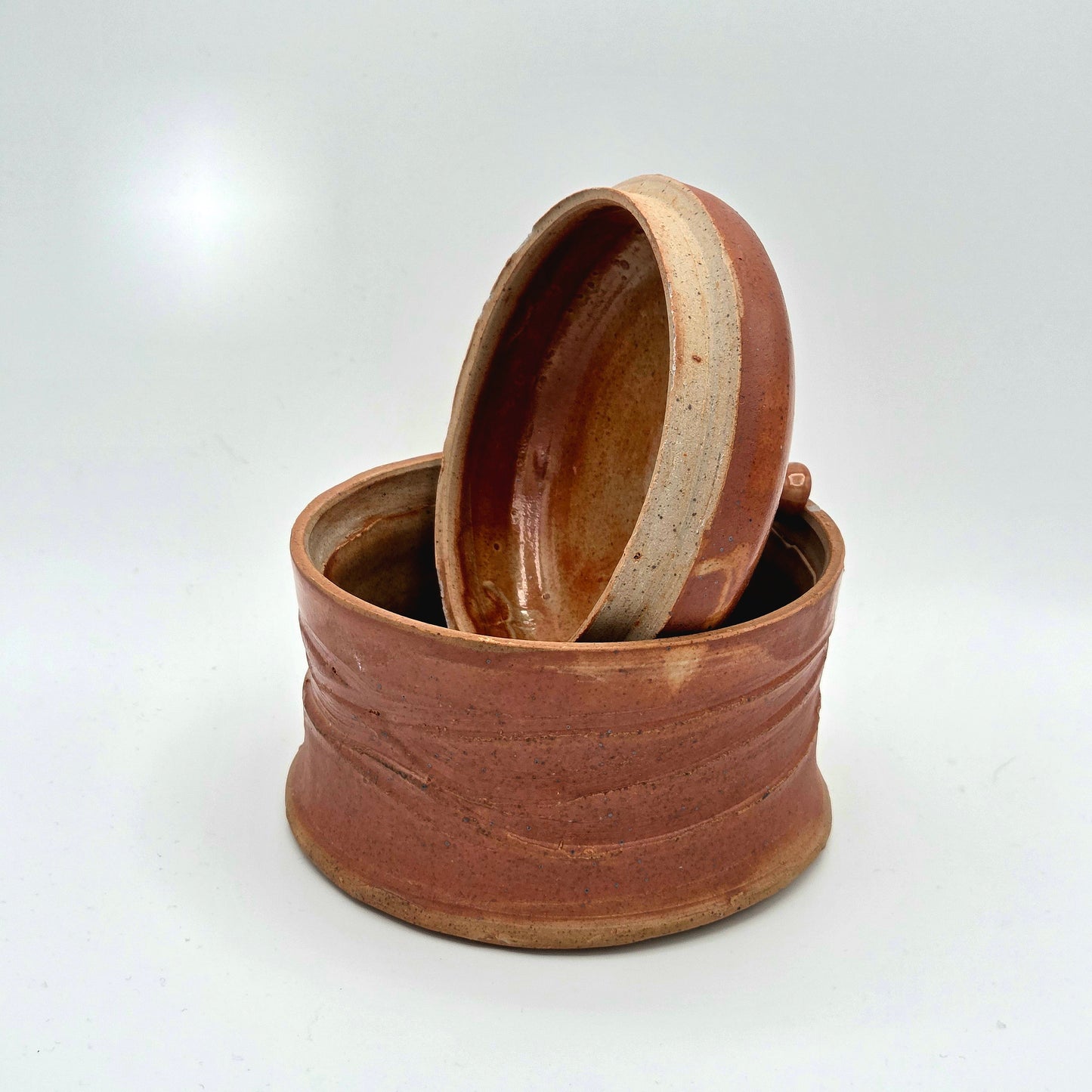 Red Lidded Jar