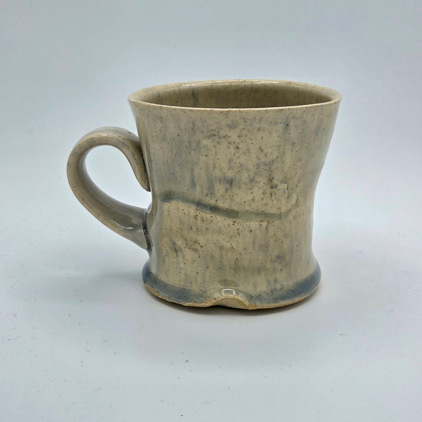 White Wonky Mug