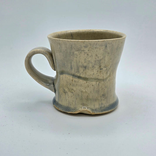 White Wonky Mug